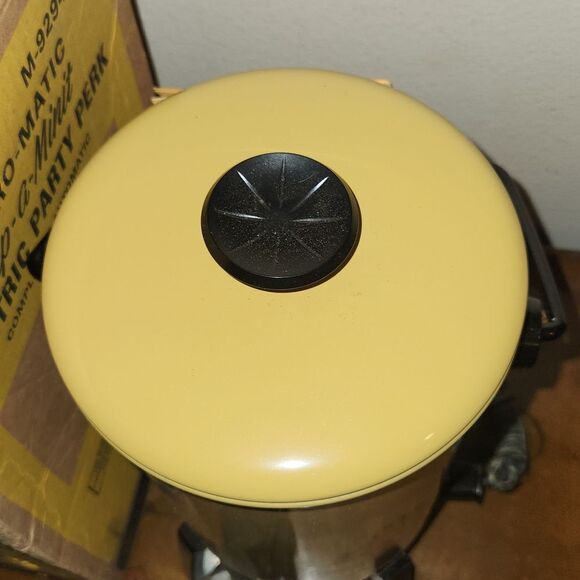 Mirro Matic Party Perk Coffee Percolator 22 Cup Vintage - Picture 9 of 12